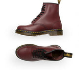 DR MARTENS 1460Z DMC 8-EYE BOOT CHERRY SMOOTH