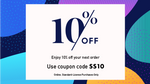 10% OFF on All Shoes