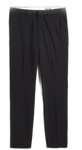 Black narrow fit pants